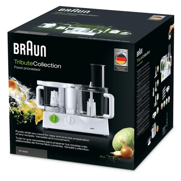 Braun Food Processor FX3030WH 1