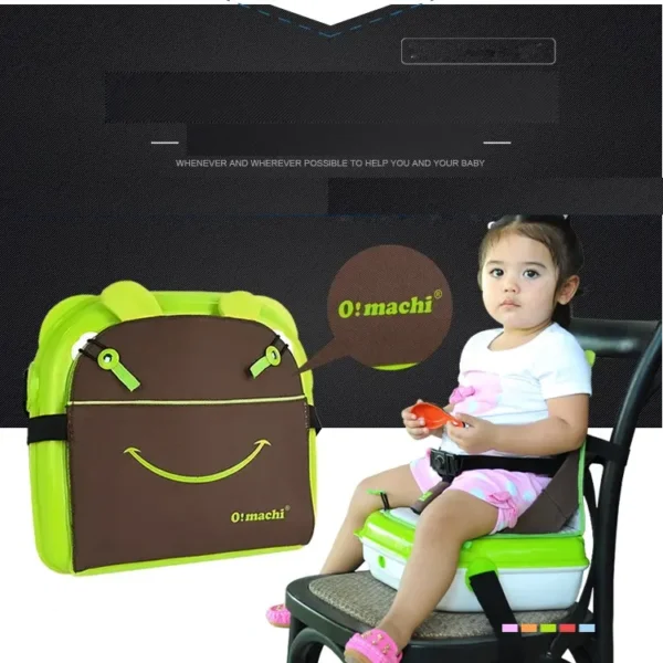 Baby Bag 2 in 1 Portable Booster Seat and Mummy Carrying Storage - Image 2