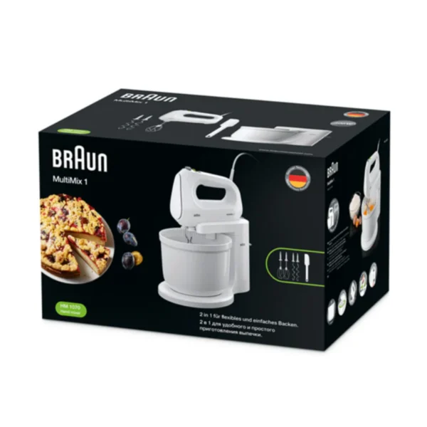 Braun Multimix 2 in 1 Hand And Stand Mixer - HM 1070 - Image 6