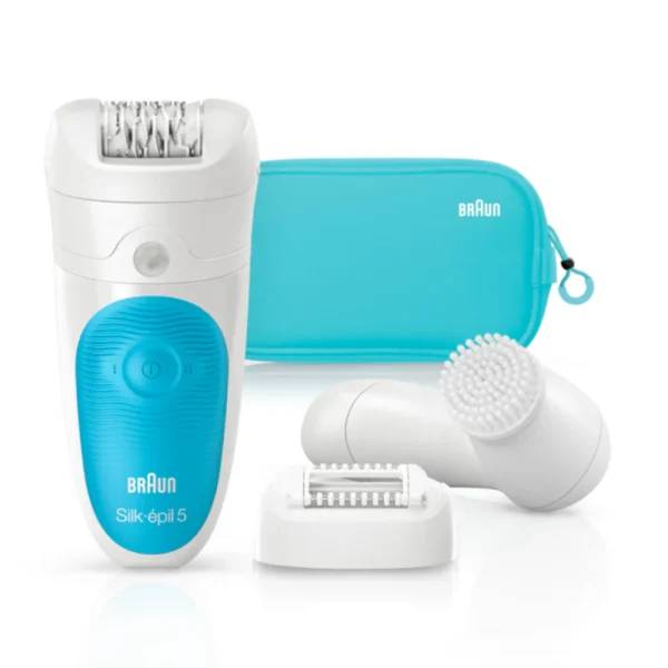 Braun Silk Epil 5-545GS Wet & Dry Cordless Epilator with 3 Extras