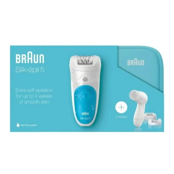 Braun Silk Epil 5-545GS Wet & Dry Cordless Epilator with 3 Extras - Image 5