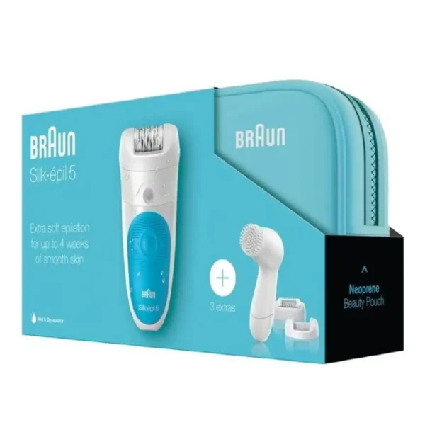 Braun Silk Epil 5-545GS Wet & Dry Cordless Epilator with 3 Extras - Image 4